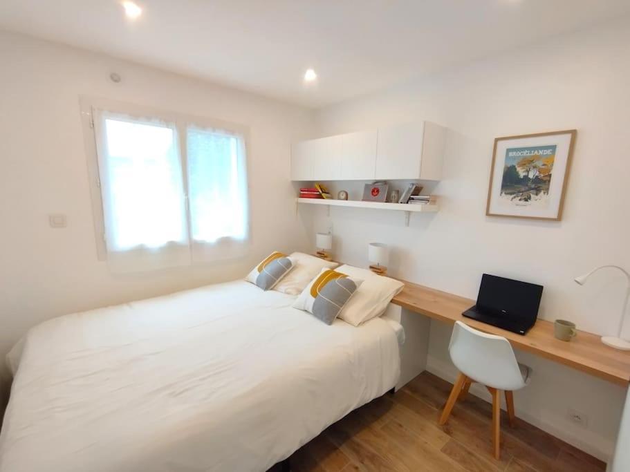 Logement Au Calme Avec Jardin Proche De Vannes Elven Luaran gambar